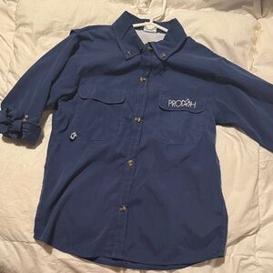 Prodah Kids Blue Button Down Shirt
